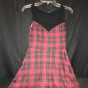 Ali&Kris Plaid Skater Dress
